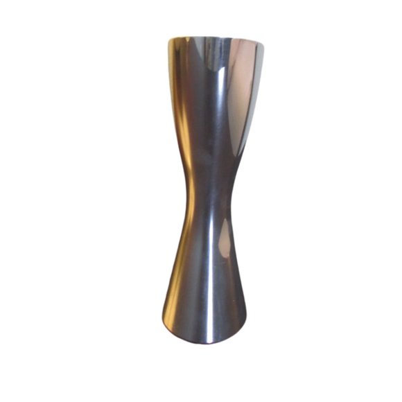 Vintage Nambe Studio 1994 Silver Alloy Bud Vase 7" - Picture 5 of 6